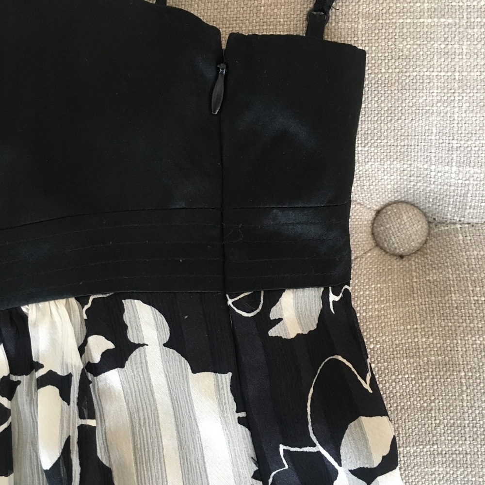 BCBGMaxAzria black and white cocktail dress - Picture 4 of 6